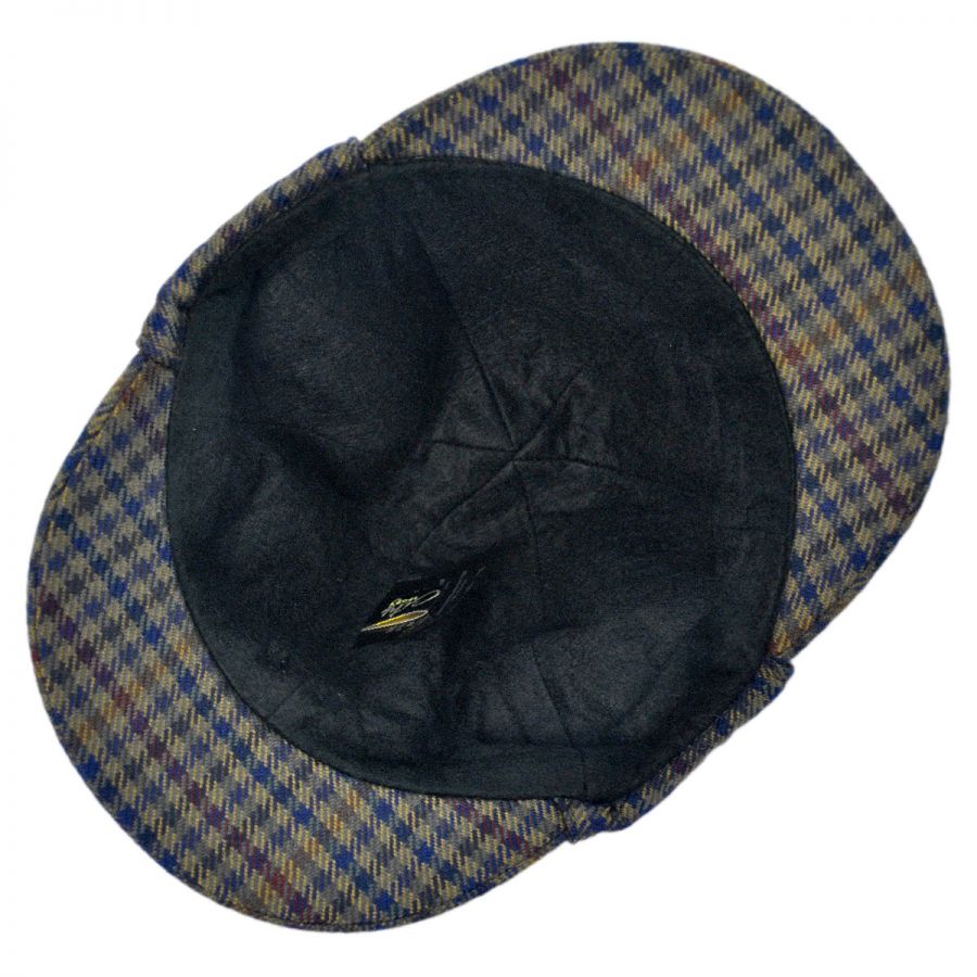 City Sport Caps Checkered Wool and Cashmere Sherlock Holmes Deerstalker ...