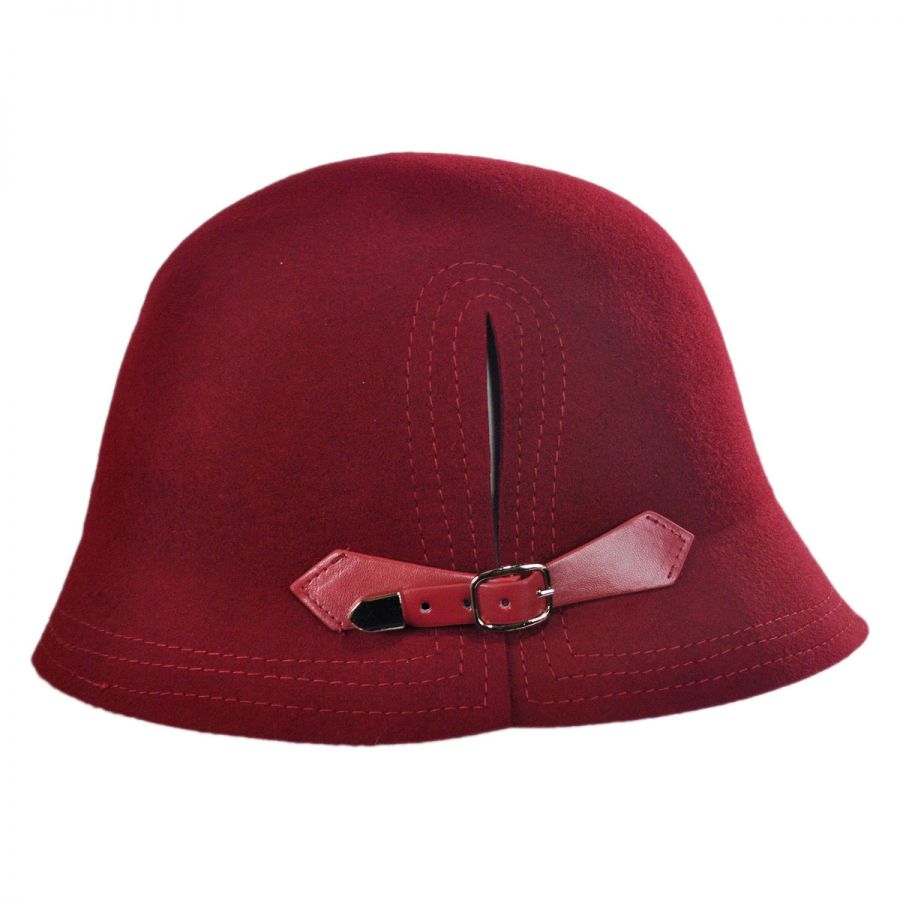 Scala Packable Buckle Cloche Hat Cloche & Flapper Hats