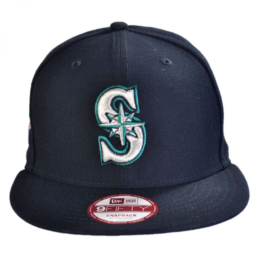 New Era Seattle Mariners MLB 9Fifty Snapback Baseball Cap MLB Baseball Caps