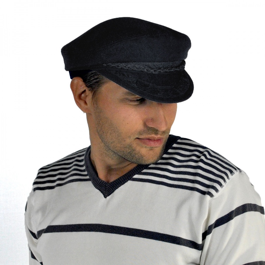 Wool Greek Fisherman's Cap