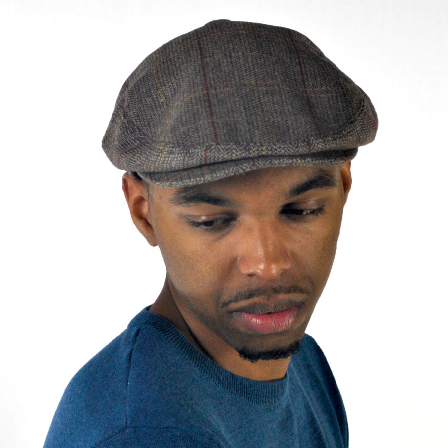 Jaxon Hats Tweed Wool Blend Ivy Cap Flat Caps (View All)