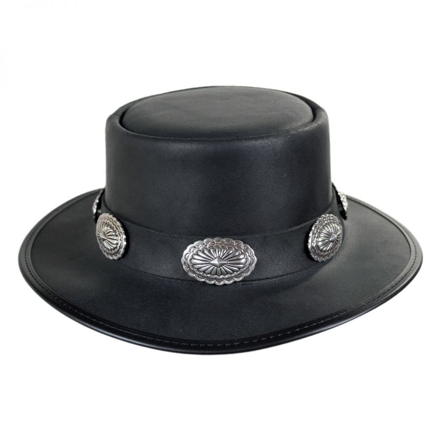 Head 'N Home Stevie Leather Topper Hat Big Size Hats