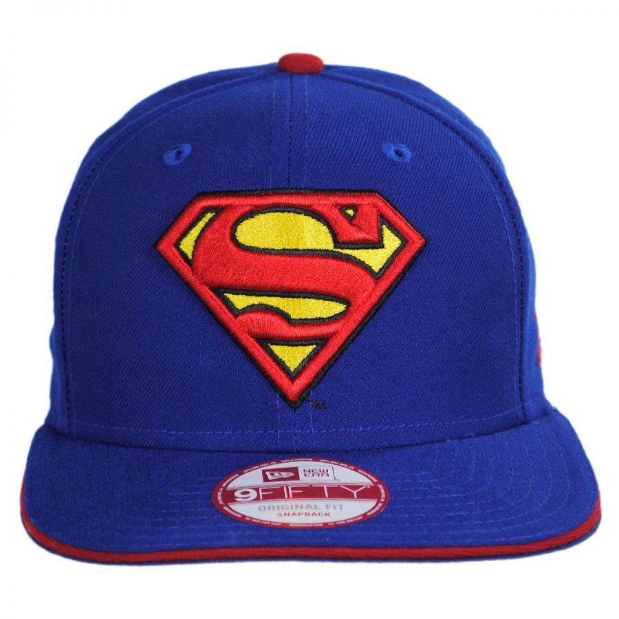New Era DC Comics Superman 9Fifty Hero Sandwich Snapback Baseball Cap ...