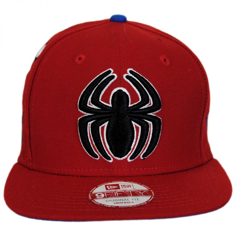 New Era Marvel Comics Spiderman Sidecrest 9Fifty Snapback Baseball Cap ...