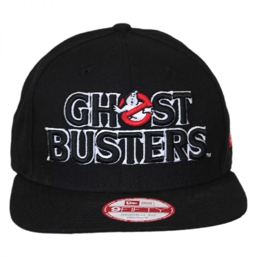 New Era Ghostbusters Wordmark 9Fifty Snapback Baseball Cap Snapback Hats