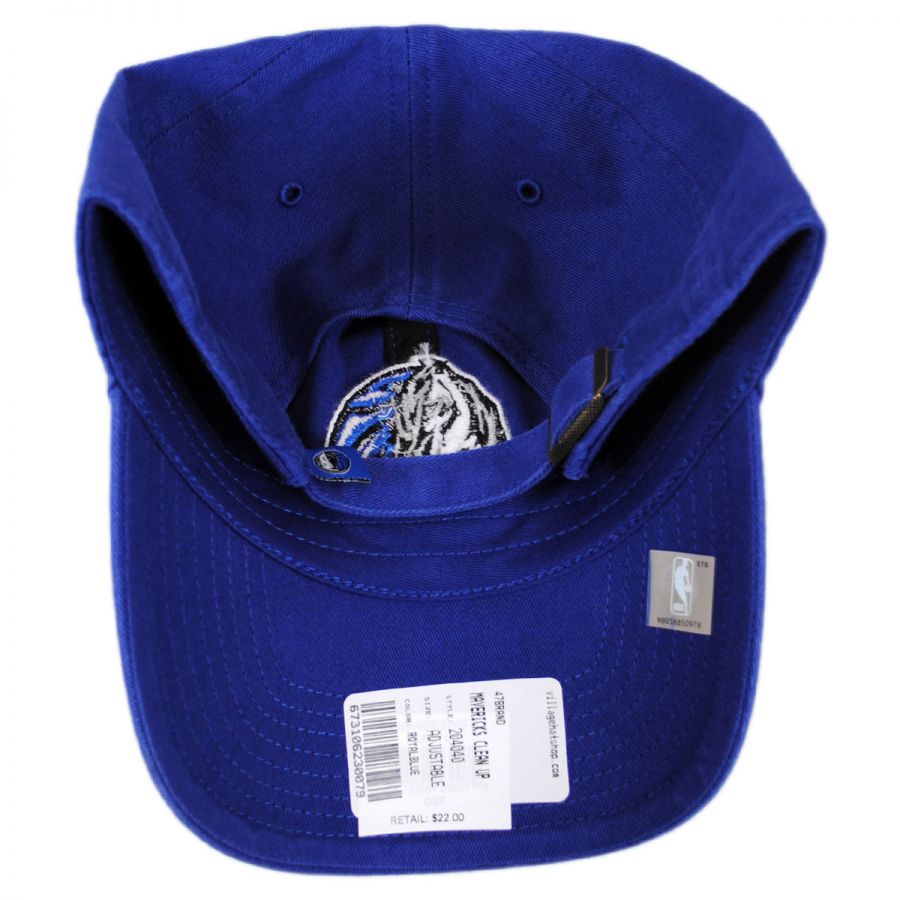 47 Dallas Mavericks Clean Up Adjustable Hat - Grey