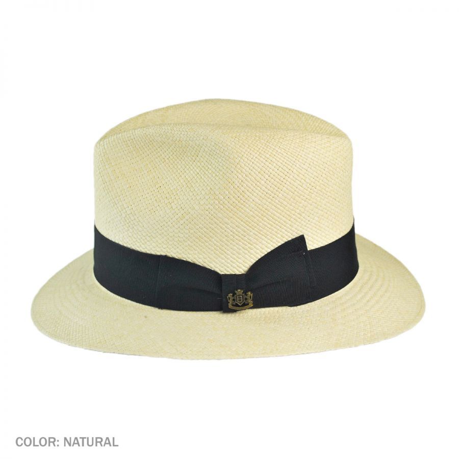 Biltmore Quito Panama Straw Fedora Hat Panama Hats