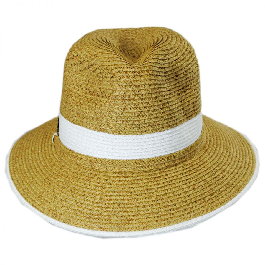 Callanan Hats Nantucket Toyo Straw Fedora Hat Fedoras