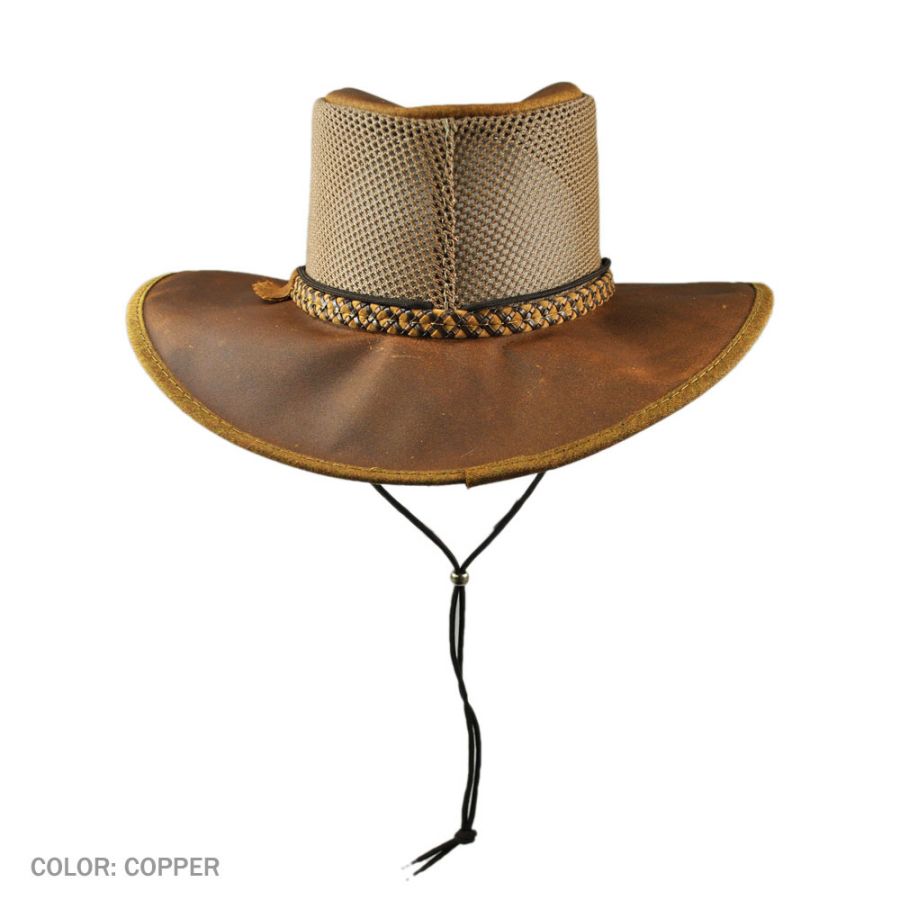 Head 'N Home Monterey Bay Breeze Leather and Mesh Hat Cowboy & Western Hats