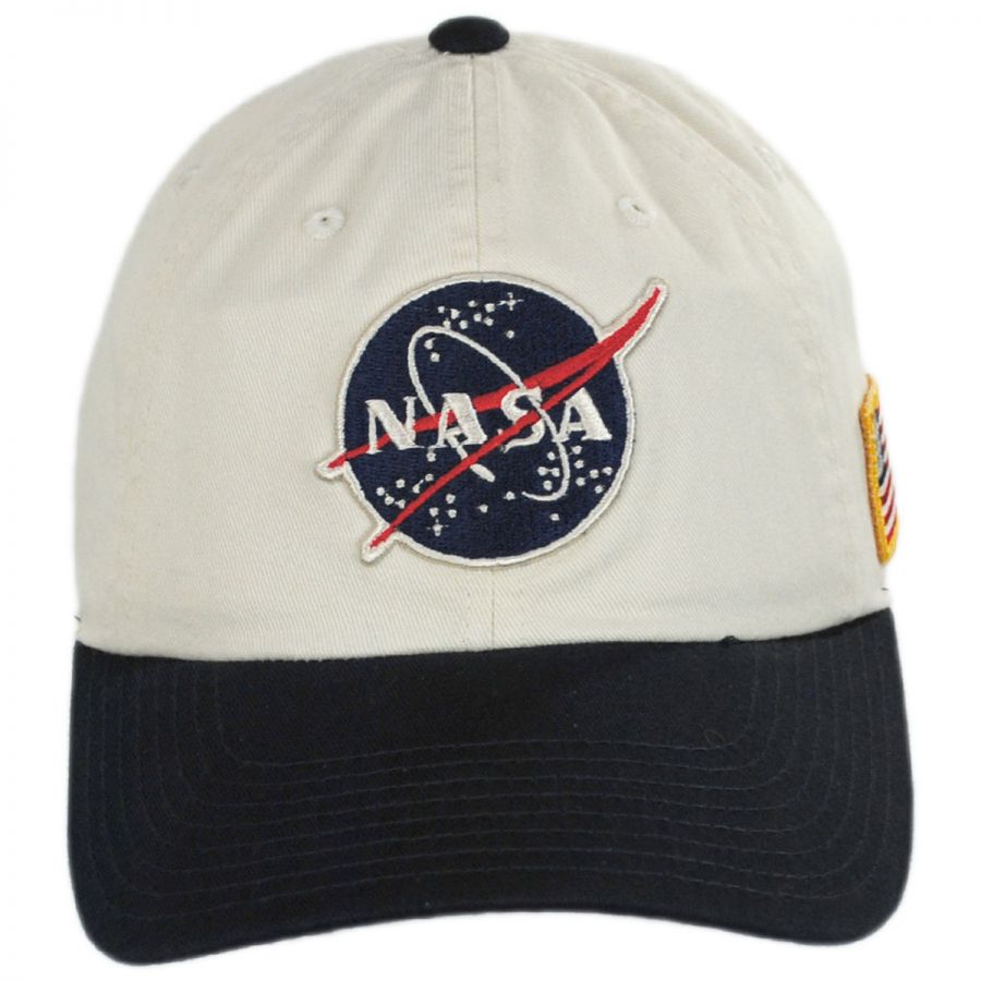 American Needle NASA United Slouch Strapback Baseball Cap Dad Hat All ...