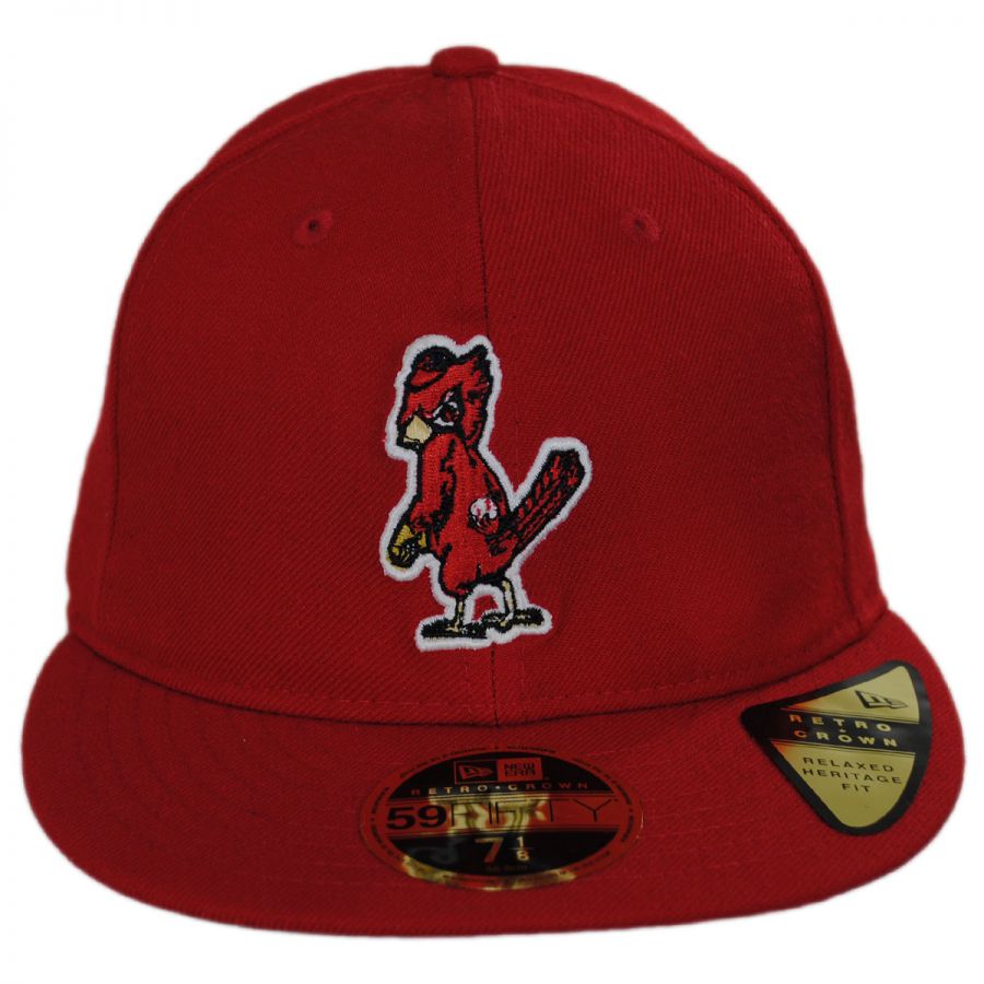 New Era Saint Louis Cardinals MLB Retro Fit 59Fifty Fitted Baseball Cap MLB Baseball Caps