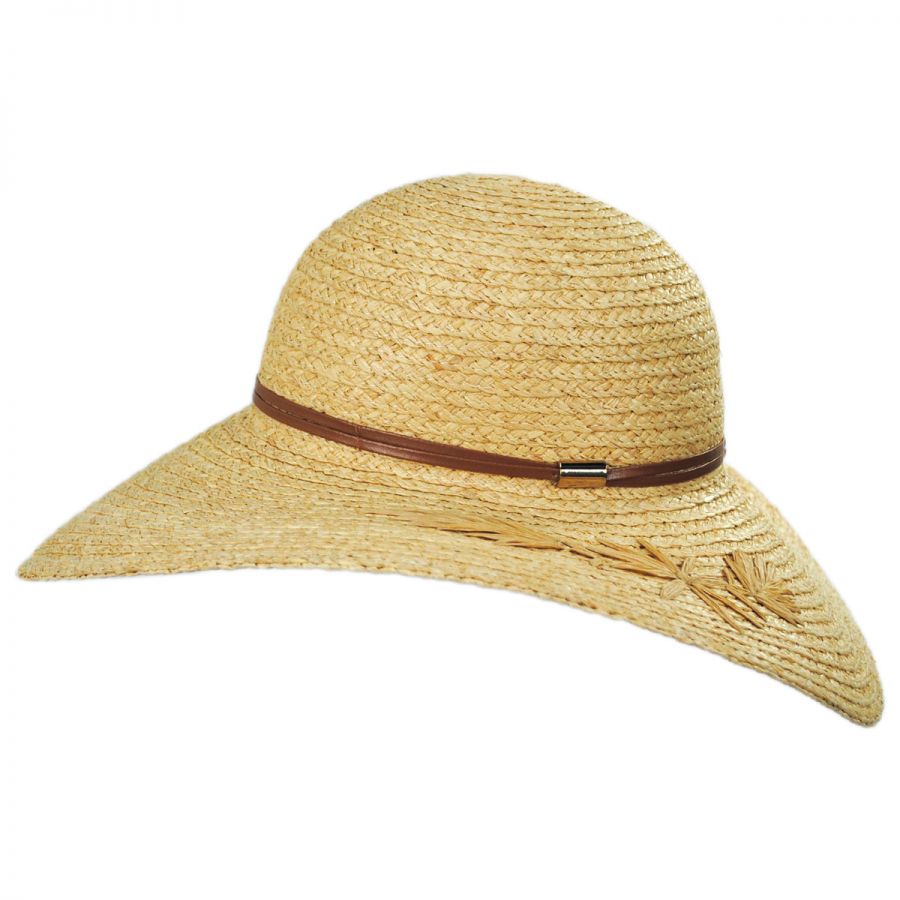 Callanan Hats Trancosco Raffia Braid Straw Swinger Hat Sun Hats