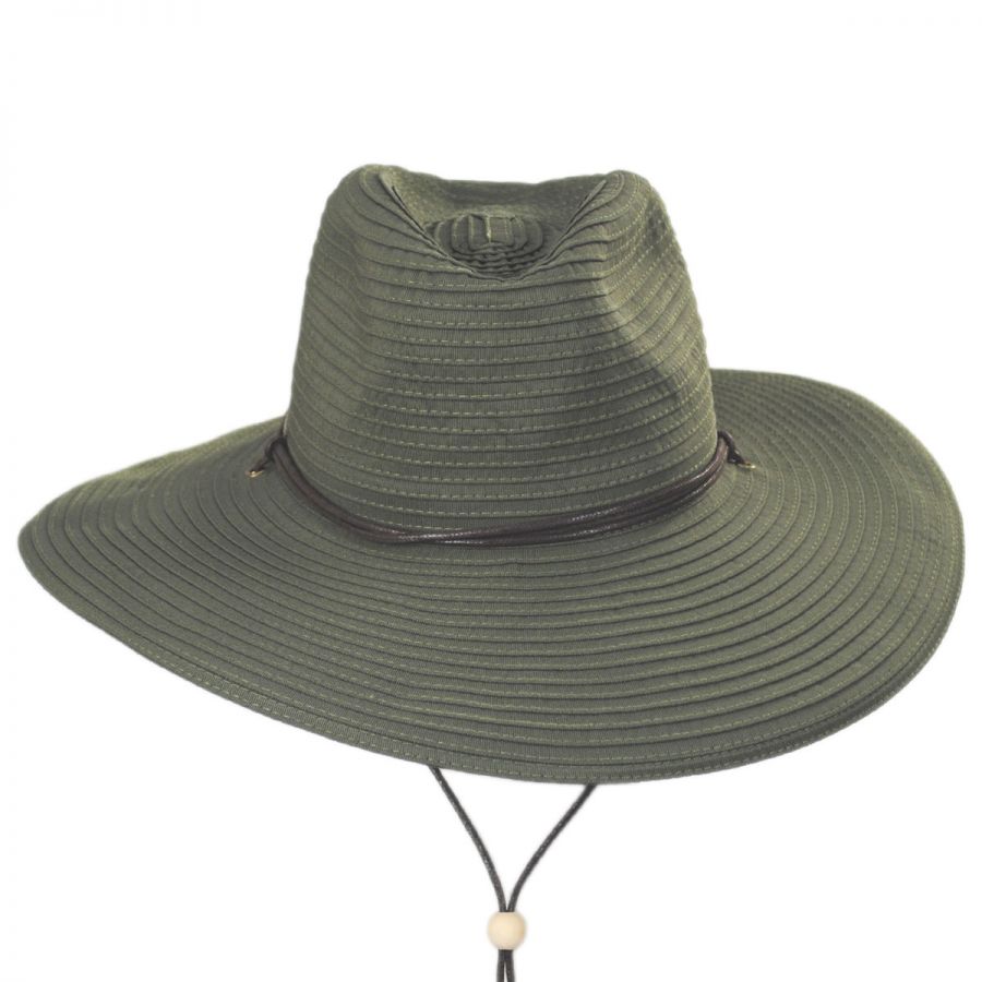Scala Loreto Ribbon Aussie Hat Cowboy & Western Hats