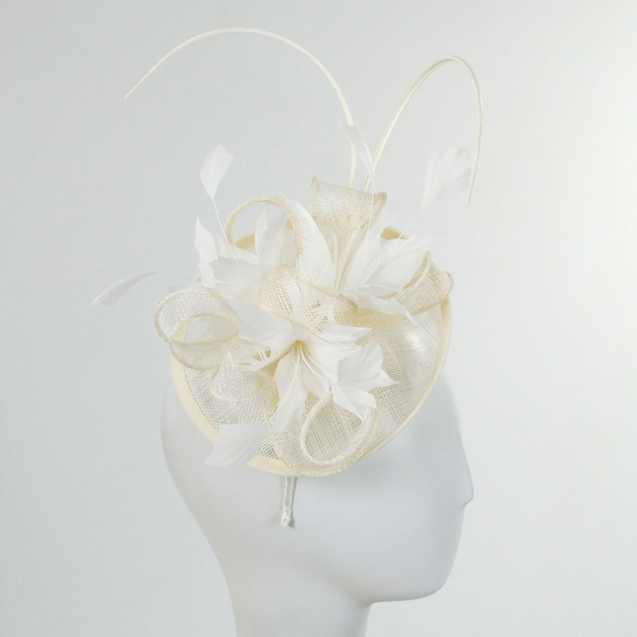 Jeanne Simmons Dos Pluma Fascinator Hat Fascinators & Headbands