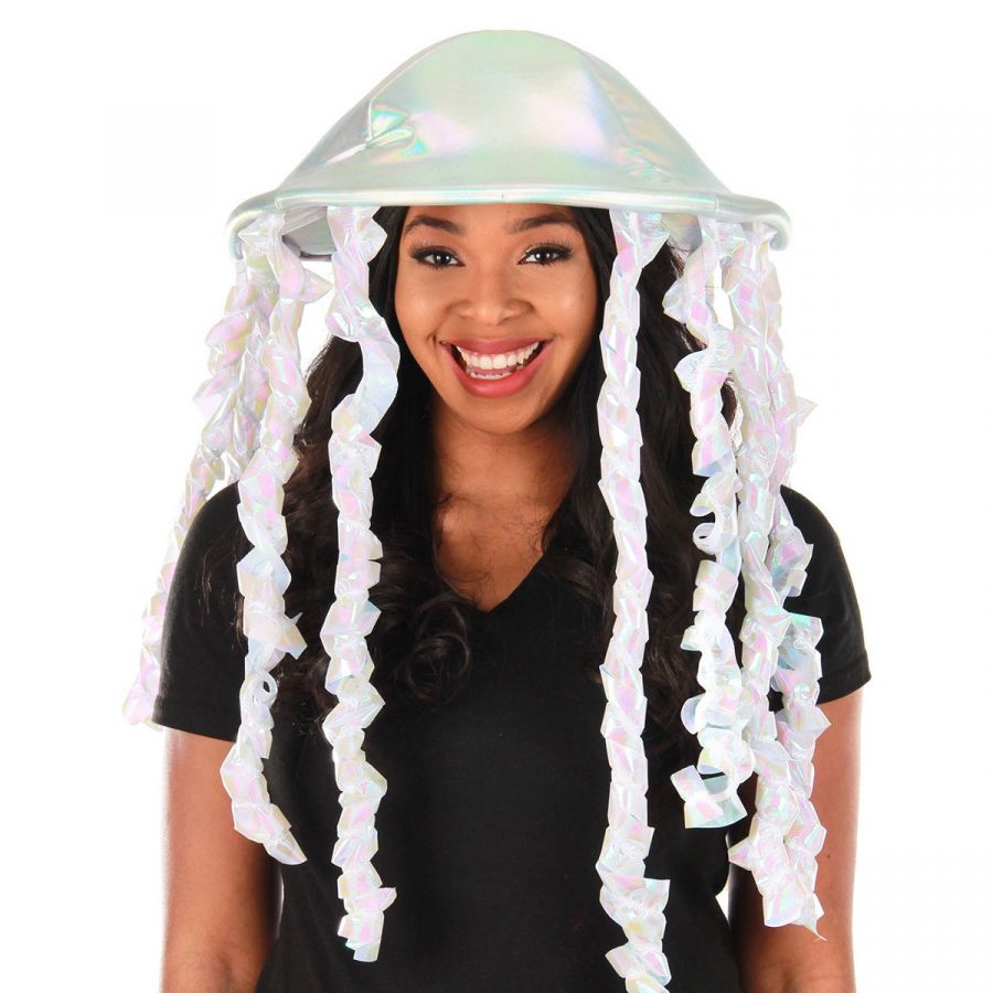 Elope Holographic Jellyfish Hat Novelty Hats View All
