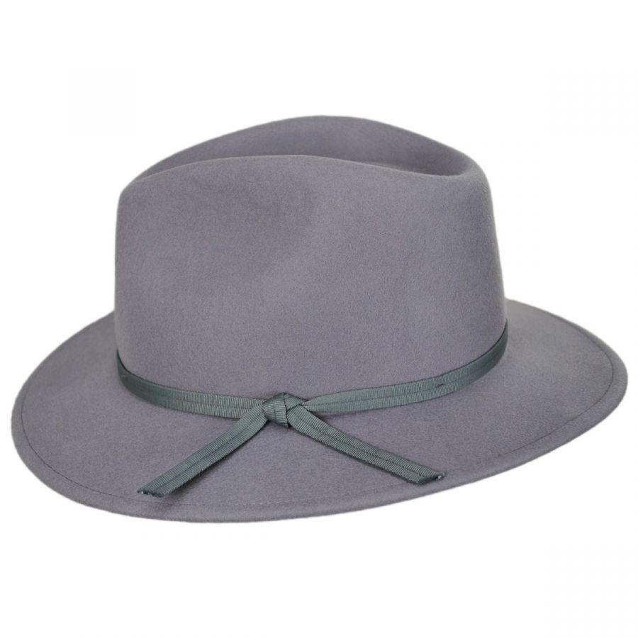 Brixton Hats Coleman Wool Felt Fedora Hat Crushable