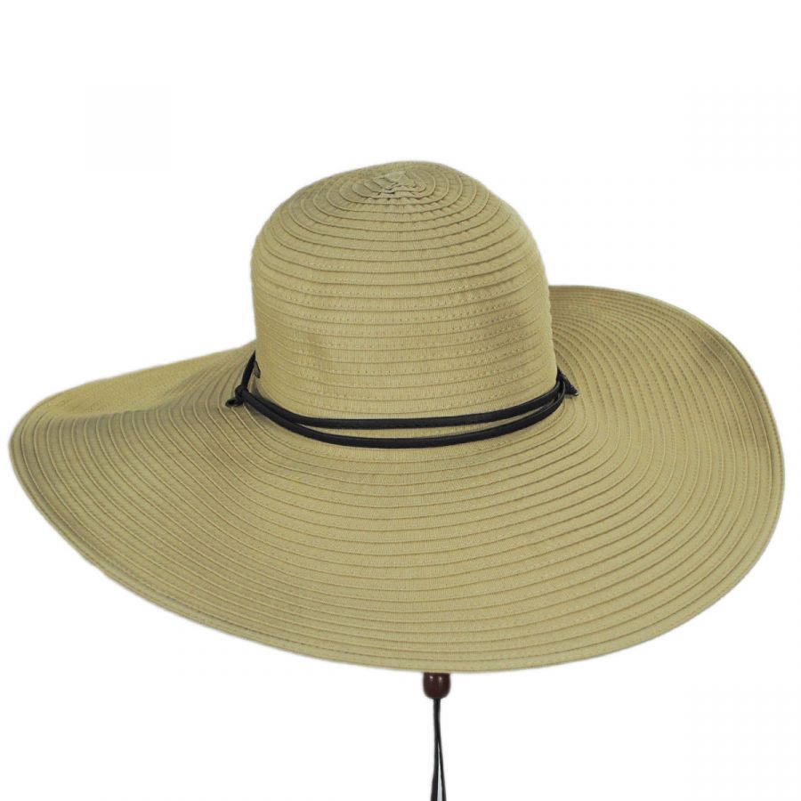 Scala Cancio Ribbon Swinger Sun Hat Sun Hats