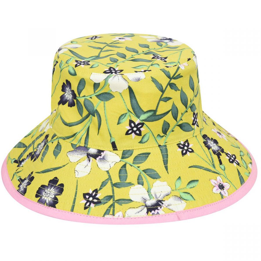 Betmar Florence Reversible Cotton Bucket Hat Casual Hats