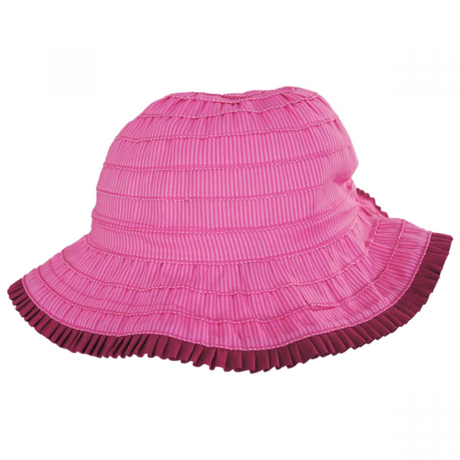 Scala Kids' Pendini Ribbon Bucket Hat Girls