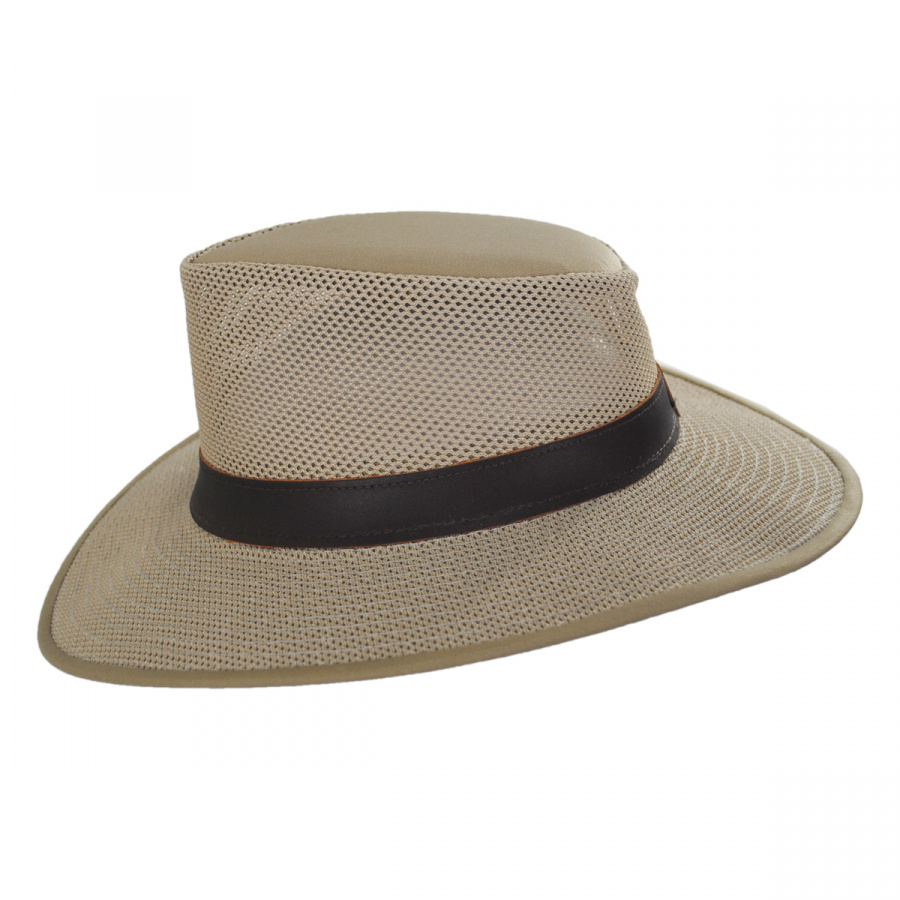Henschel Adventurer Crushable Mesh Outback Hat Sun Protection
