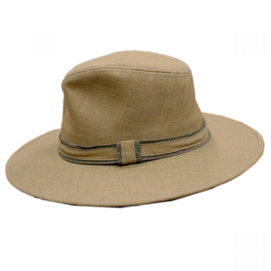Dorfman Pacific Company Hawthorne Hemp Aussie Hat Sun Protection
