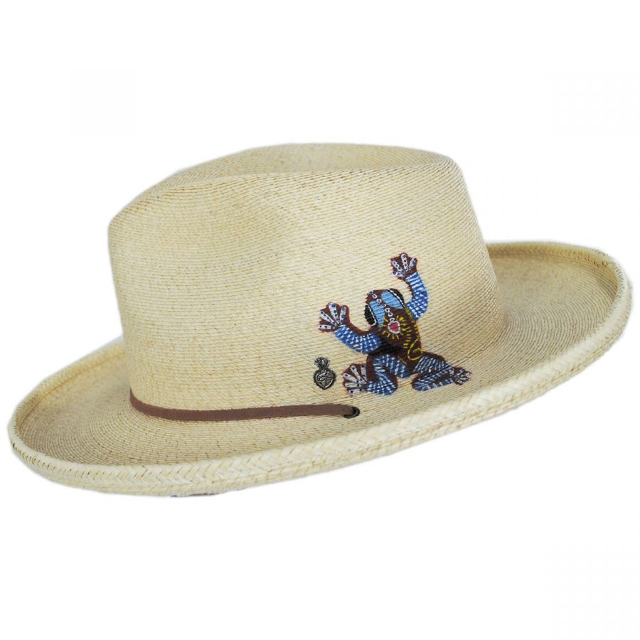 Carlos Santana Mythical Palm Straw Outback Hat Cowboy & Western Hats