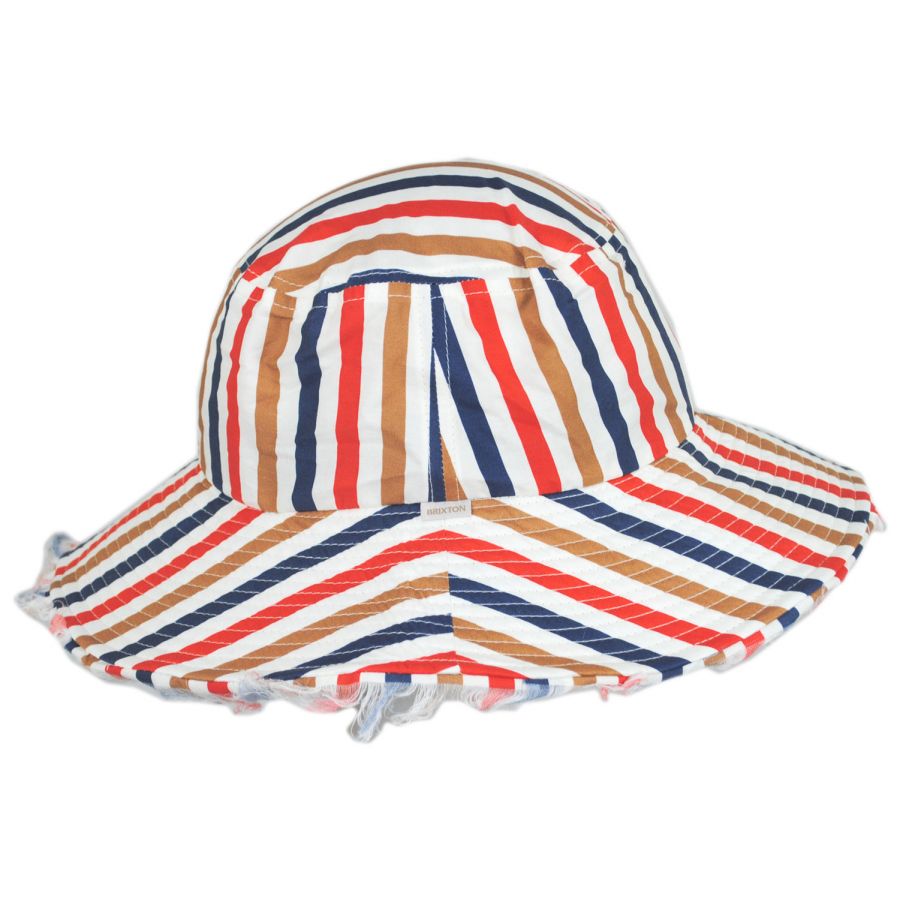 Brixton Hats Lisbon Packable Cotton Bucket Hat Bucket Hats