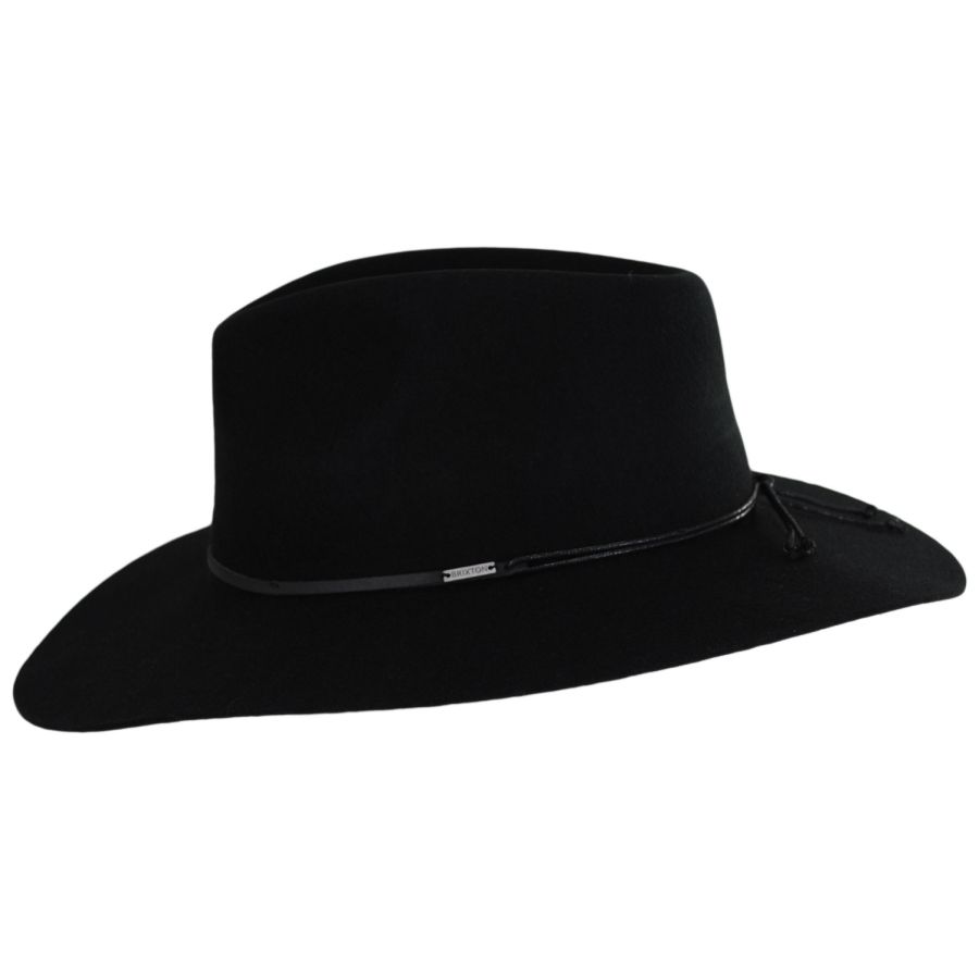 Brixton Hats Hailey Wool Felt Fedora Hat Fedoras