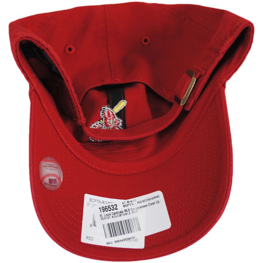 St. Louis Cardinals 47 Brand All Vintage Navy Clean Up Adjustable Hat