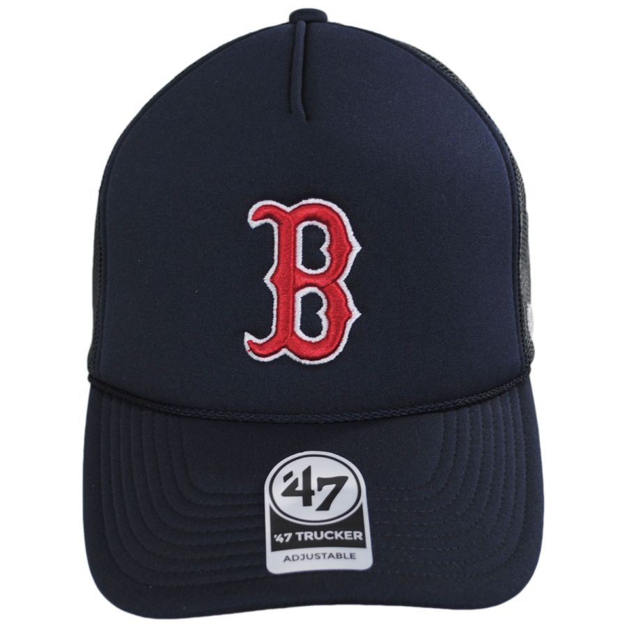 MLB Boston Red Sox Fan Gear Red New Era 9Forty Strapback Cap