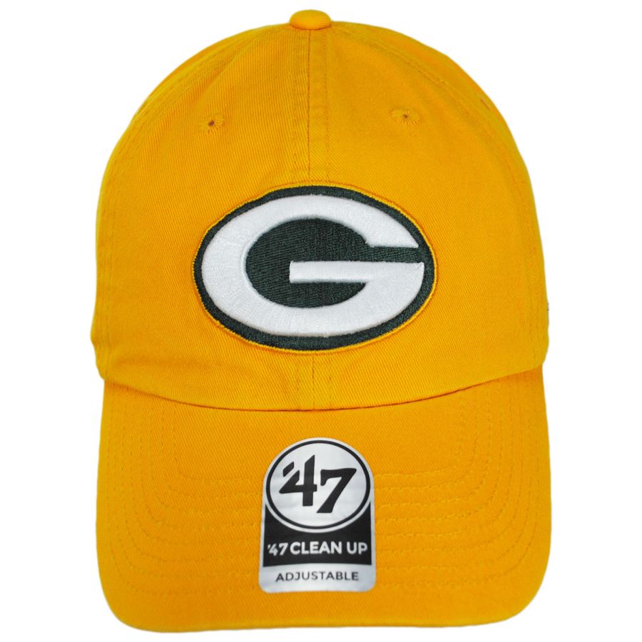 47 Brand / Men's Green Bay Packers Clean Up Adjustable Green Hat
