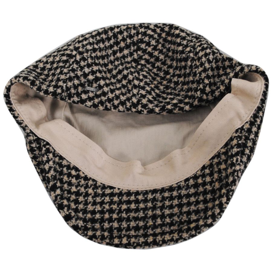 Bailey Harwood Houndstooth Wool Blend Ivy Cap Ivy Caps