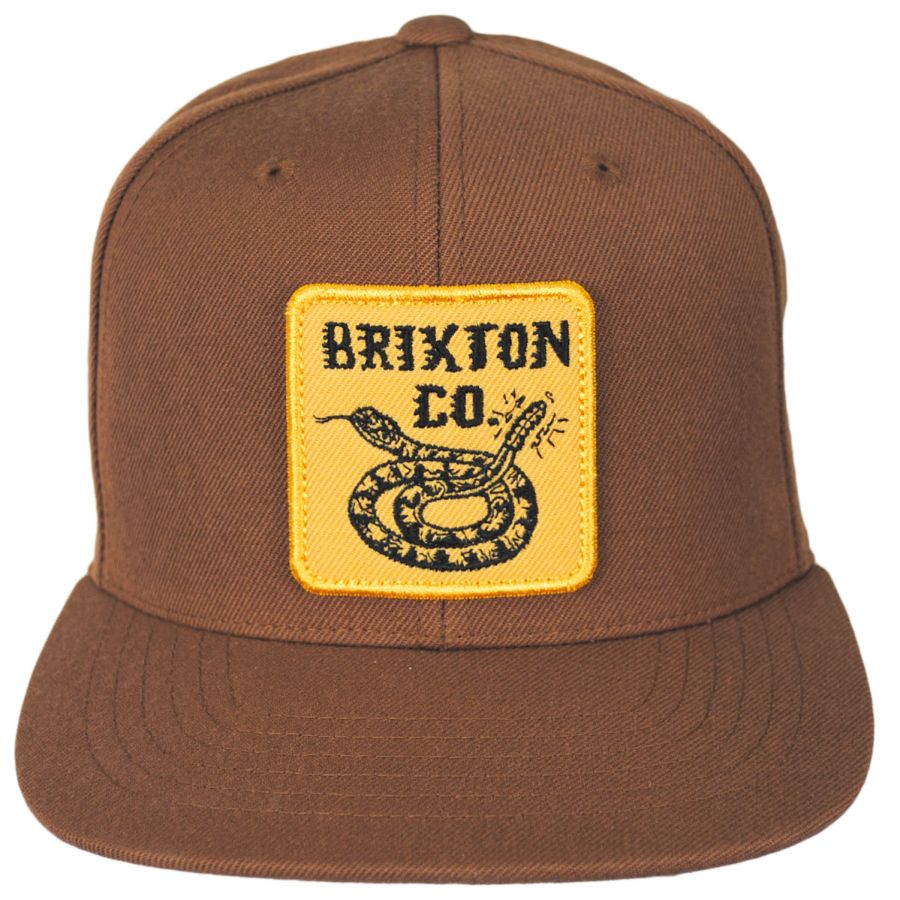Brixton Hats Homer MP Snapback Baseball Cap Snapback Hats