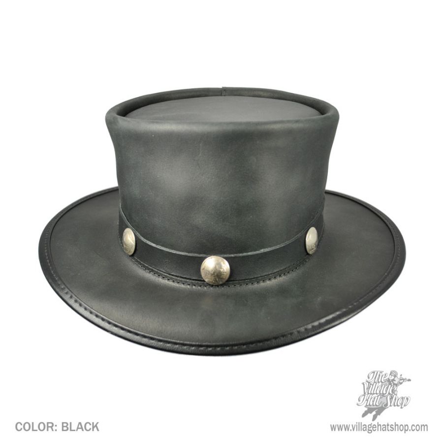 Head 'N Home El Dorado Leather Top Hat Top Hats