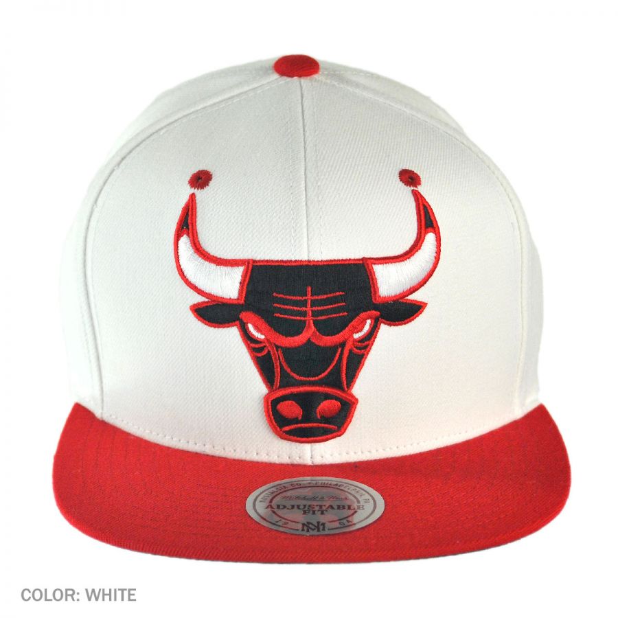 Mitchell & Ness Chicago Bulls NBA XL Logo Limited Edition Snapback ...