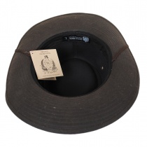 The McKenzie Waxed Cotton Outback Hat alternate view 4