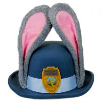 Zootopia Judy Hopps Bowler Hat with Ears alternate view 2