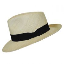 Panama Straw C-Crown Fedora Hat alternate view 3