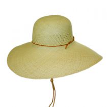 Panama Straw Wide Brim Hat alternate view 2