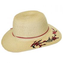Kids' Cherry Blossom Toyo Straw Sun Hat alternate view 3