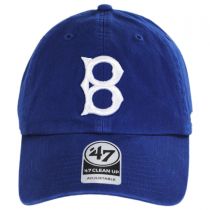 Brooklyn Dodgers MLB Cooperstown Clean Up Strapback Baseball Cap Dad Hat alternate view 2
