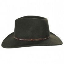 Gallatin Crushable Wool Felt Outback Hat alternate view 11