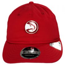 Atlanta Hawks NBA Badged Fan 9Fifty Snapback Baseball Cap alternate view 2