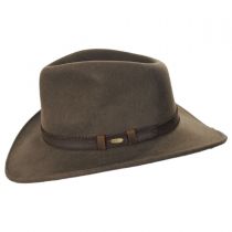 Leather Band Wool Outback Hat alternate view 3