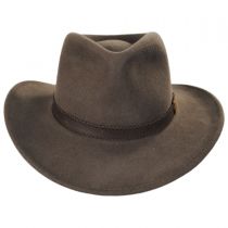 Leather Band Wool Outback Hat alternate view 6