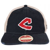 Cleveland Indians 1973-1977 Strapback Trucker Baseball Cap alternate view 2