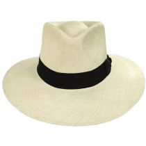 Australian Panama Straw Fedora Hat alternate view 2