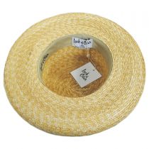 Violette Wheat Straw Boater Hat alternate view 10