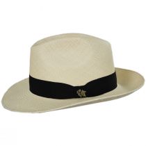 Don Juan Grade 8 Panama Straw Fedora Hat alternate view 3