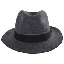 Desmond Crushable Wool Felt Fedora Hat alternate view 6